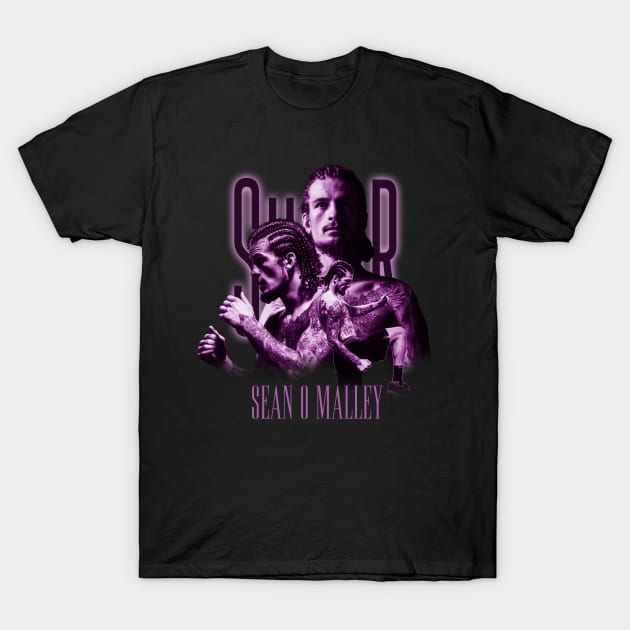 sean omalley fighter dark purple T-Shirt by HighRollers NFT
